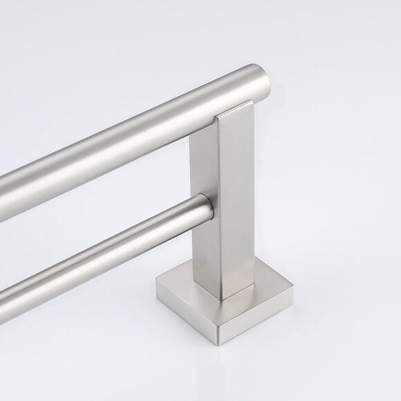 NEW IN BOX! KES Modern Towel Bar Holder with Double Rod 23 Inch Brushed Nickel - Picture 5 of 8